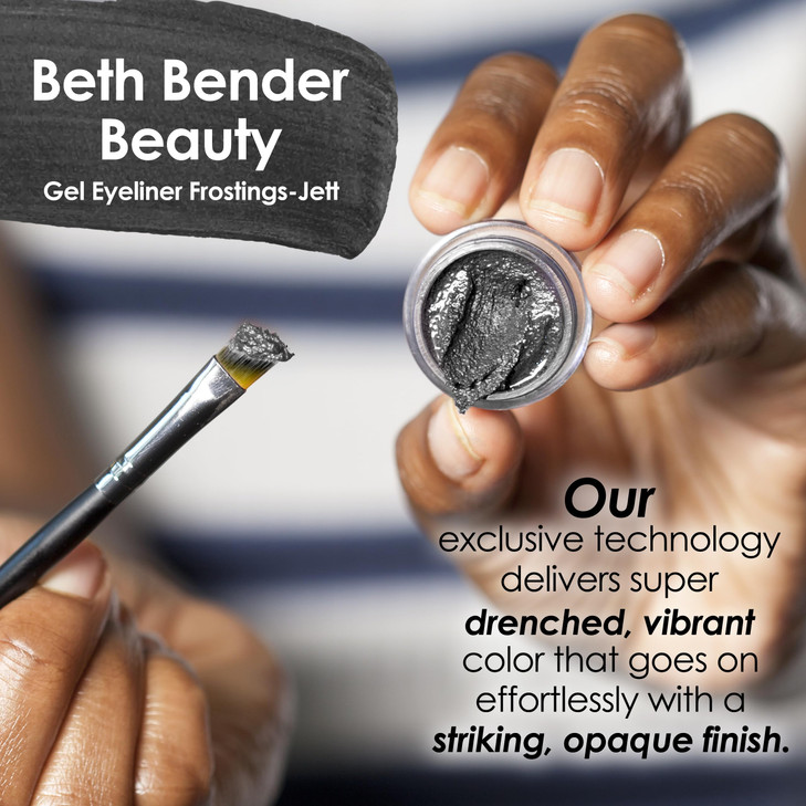 Beth Bender Beauty - Gel Eyeliner Frosting in Black Matte (Jett)