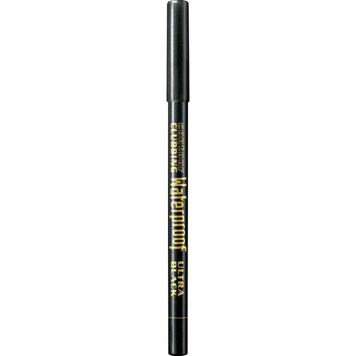 Bourjois Contour Clubbing Waterproof No. 54 Ultra Black Eye Pencil for Women, 0.04 Ounce