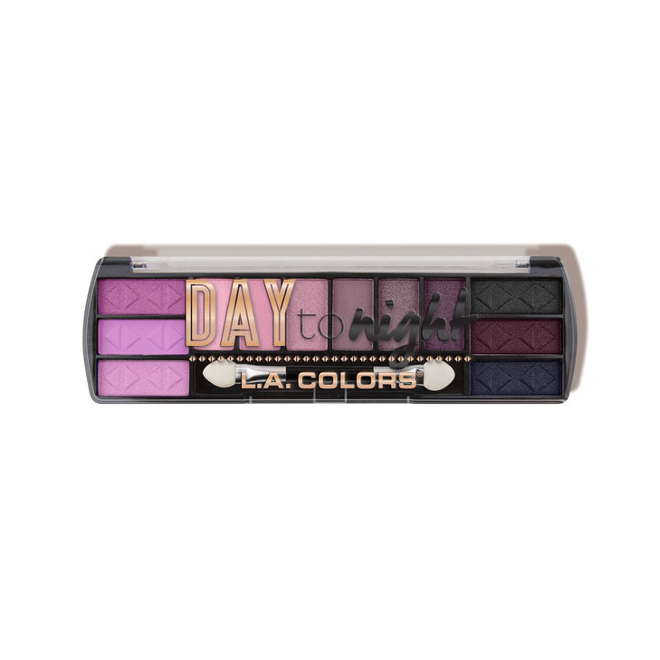 L.A. COLORS Day to Night 12 Color Eyeshadow, Daybreak CES429