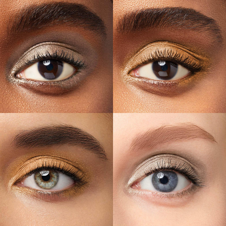 Julep Eyeshadow 101 Crème-to-Powder Waterproof Eyeshadow Stick Duo  Long-Lasting, Crease-Proof, Easy Apply with Built-in Smudger - Silver Moonlight