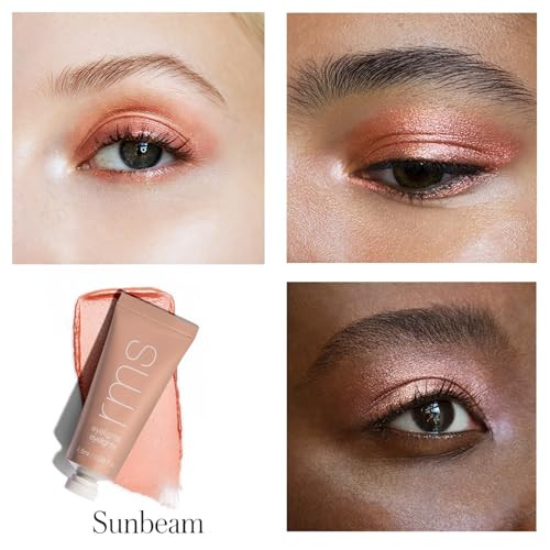 RMS Beauty Eyelights Cream Eyeshadow - Metallic Eyeshadow, Creamy Eyeshadow, Liquid Eyeshadow, Sparkly Eyeshadow, Cream Eye Shadow, Sparkle Eyeshadow