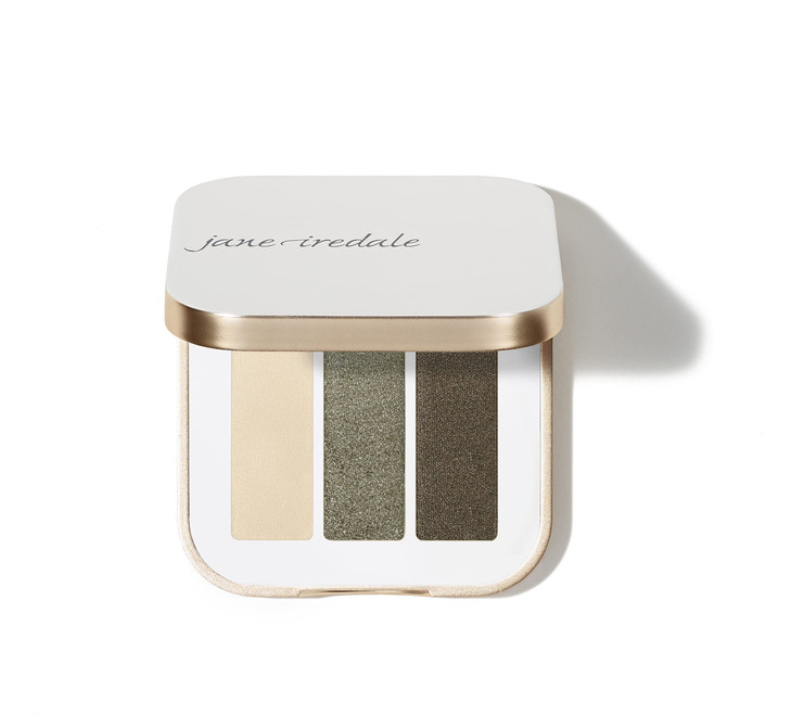jane iredale PurePressed Eye Shadow Triple, Harmony, 0.06 oz., Powder