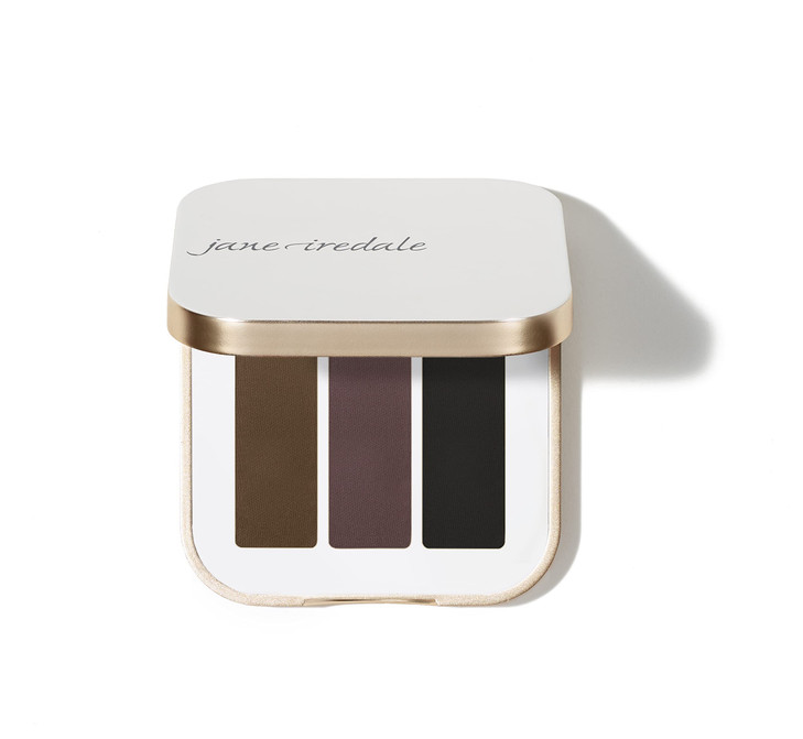 jane iredale PurePressed Eye Shadow Triple, Date Night, 0.06 oz., Powder