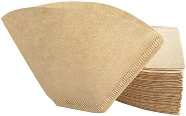 Generic Coffee Filters #4, Natural Brown, 2 Pack of 100 Filters, TRTA11