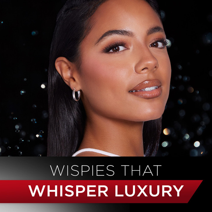 Ardell Faux Mink Demi Wispies False Eyelashes  Natural Wispy Lashes with Invisiband, Reusable Lash Strips, 1 Pair