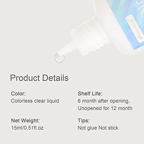 Lash Bonder for Eyelash Extensions, Super Eyelash Bonder for Lash Extensions, Glue Accelerator for Better Bond, Lash Seal Lock Glue Fume Reduce Irrit