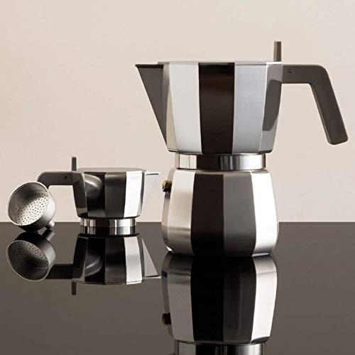Alessi Moka, Espresso coffee maker. 3 cups.