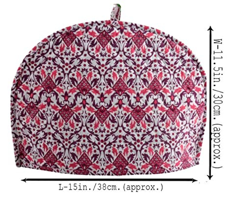 Tea Cozy for Teapot Kitchen Accessories Blue Tea Cozy Kettle Cover Cover Traditional Tea Quilt Floral Warmer Home Decorative Tea Pot Cozy for Keeping
