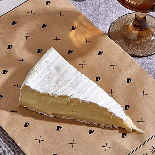 Formaticum - 30-Pack Cheese Storage Bags - 6.25 x 11 Wax Paper Bags to Keep Cheese or Charcuterie Fresh - Professional Grade Cheese Paper for Wrappin