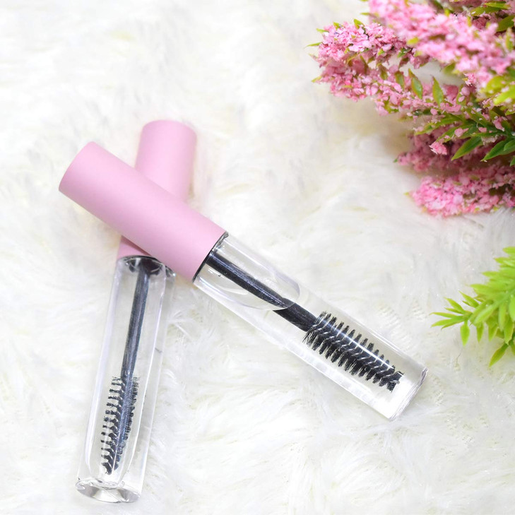 GTHER 10PCS 10ML Empty Mascara Tube Bottle With Eyelash Wand, Rubber Inserts & Funnels Set for Castor Oil/Growth Oil, DIY Cream Container With Cap, M