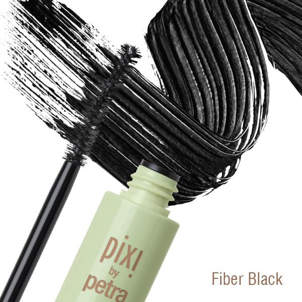 Pixi Beauty Lengthy Fiber Mascara, Maximize Lash Length, Fiber-Filled Mascara, Ultra-Defining Formula, 6.5g 0.23oz