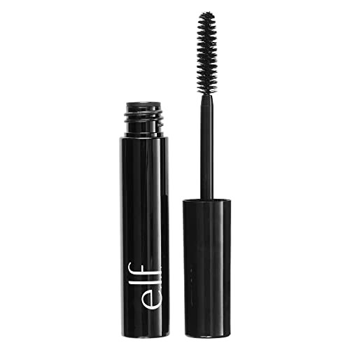 e.l.f. Volumizing Mascara, Mascara For Fuller, Thicker-Looking Lashes, Enriched With Vitamin E, Black