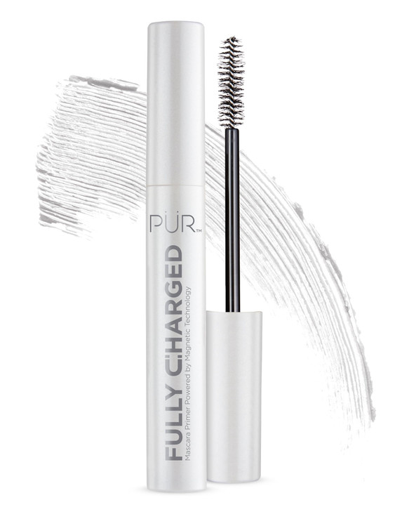 PUR MINERALS Fully Charged Mascara for Eye Lash Volume & Length - Travel Size Thickening, Volumizing, & Lengthening Mascara