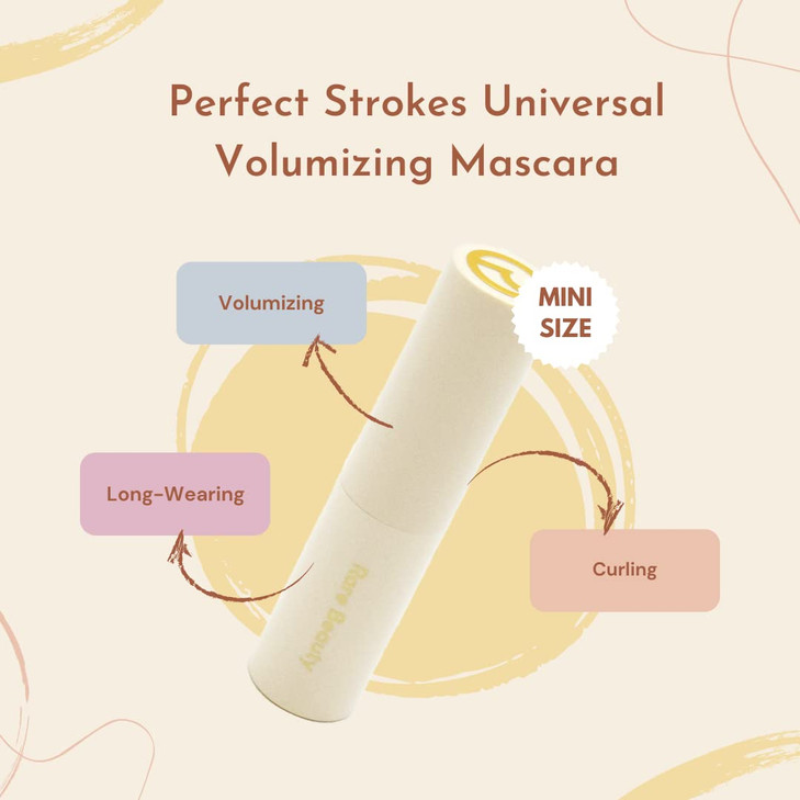 YAMOOCO Rare Beauty by Selena Gomez Mini Perfect Strokes Universal Volumizing Mascara Black