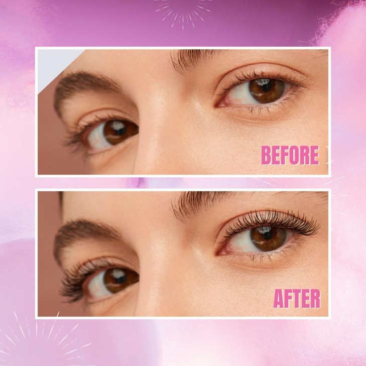 Two Pack: Silk Fiber Mascara 4D, Lengthening and Thickening, Secret Xpress Control - Long Lasting & Smudge-Proof, All Day Exquisitely Full, Long, Thi