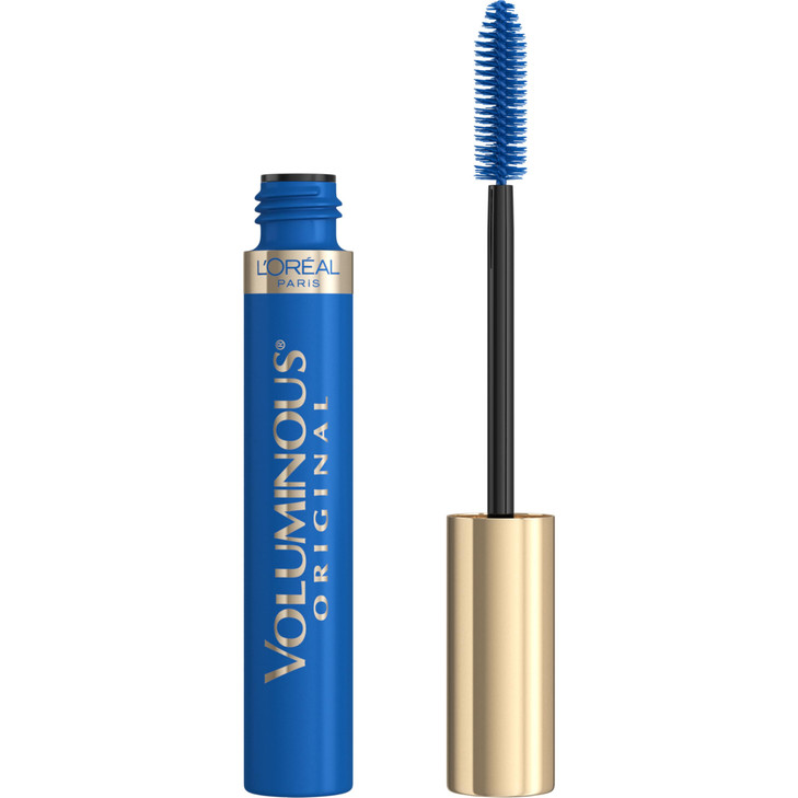 LOreal Paris Original Voluminous Mascara, Building Mascara Volume and Length Formula, Washable, Cobalt, 0.26 Fl Oz., 1 Count