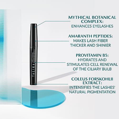 Talika Lipocils Mascara - Eyelash Growth Formula Mascara - 2-in-1 Makeup & Eyelash Care Solution - Black