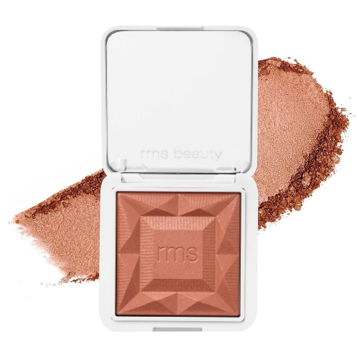 RMS Beauty Redimension Hydra Powder Blush  Hydrating Mineral Powder Blush with Buildable Natural Color, Lightweight Long-Lasting Finish, Clean & Cru