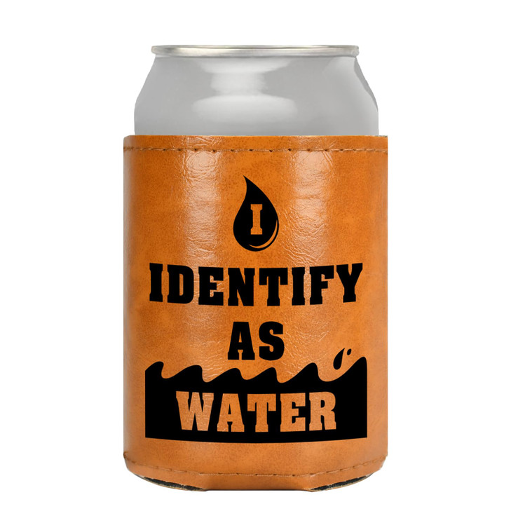 Fathers Day Men Gifts for Dad Him Leather Can Cooler: White Elephant Gifts Christmas Stocking Stuffers for Women Her Girlfriend Boyfriend Husband Wif