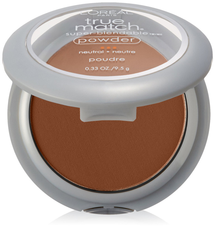 L'Oréal Paris True Match Super-Blendable Powder, Classic Tan, 0.33 oz.