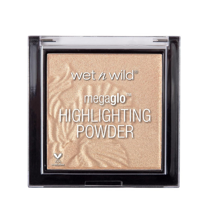 wet n wild MegaGlo Highlighting Powder Warm Gold Golden Flower Crown