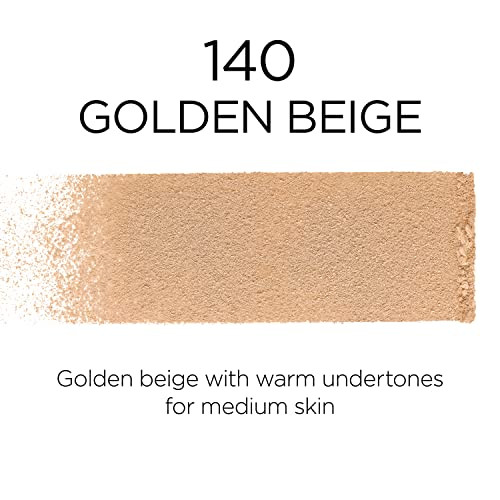 L'Oreal Paris Makeup Infallible Fresh Wear Foundation in a Powder, Up to 24H Wear, Waterproof, Golden Beige, 0.31 oz.