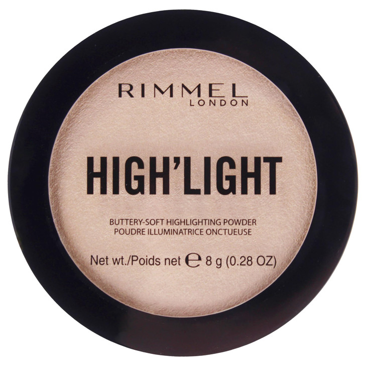 Rimmel London High'Light - 001 Stardust - Highlighter, Weightless Texture, Buttery-Soft Formula, Buildable, 0.28oz