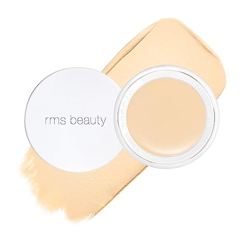 RMS Beauty UnCoverup Concealer Creamy Full-Coverage Hydrating Concealer for Dark Circles, Blemishes, Long-Lasting Natural Finish, 6ml