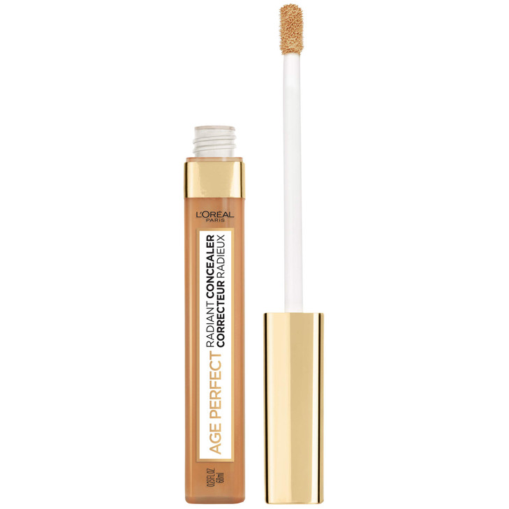 LOréal Paris Age Perfect Radiant Concealer with Hydrating Serum and Glycerin, Toffee