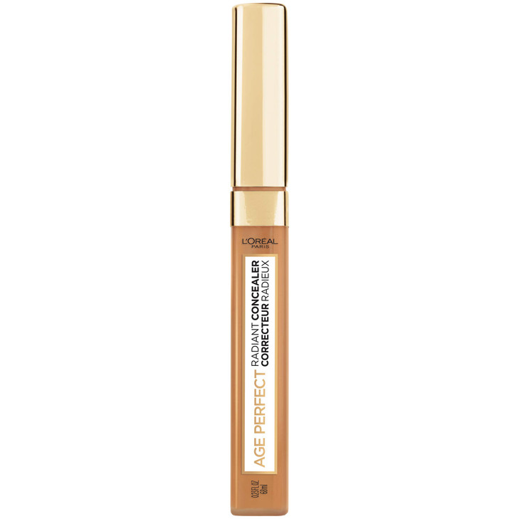 LOréal Paris Age Perfect Radiant Concealer with Hydrating Serum and Glycerin, Toffee