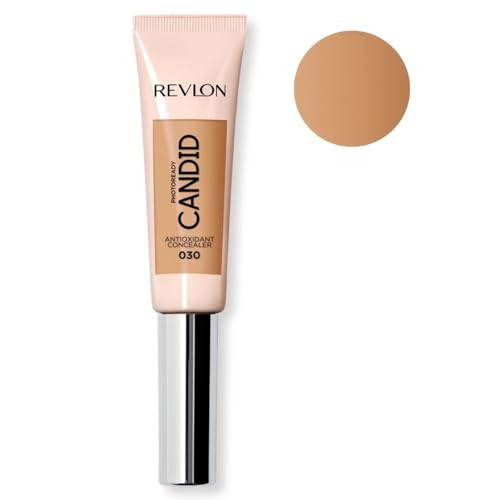 Concealer Stick by Revlon, PhotoReady Candid Face Makeup with Anti-Pollution & Antioxidant Ingredients, Longwear Medium-Full Coverage Infused with Ca