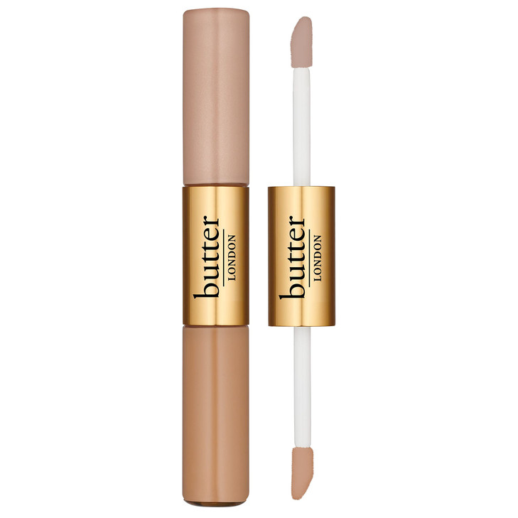 butter LONDON LumiMatte 2-in-1 Concealer & Brightening Duo, Under-Eye Brightener, Light to Medium Coverage, Lightweight Formula, Cruelty-Free, Oil Fr