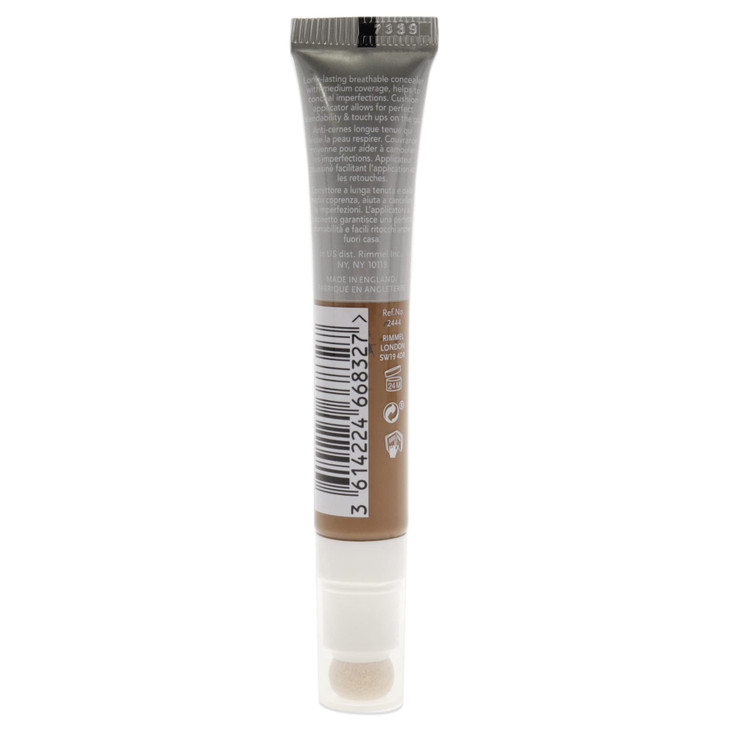 Rimmel London Lasting Finish 25Hr Breathable Concealer - 600 Dark Concealer Women 0.23 oz