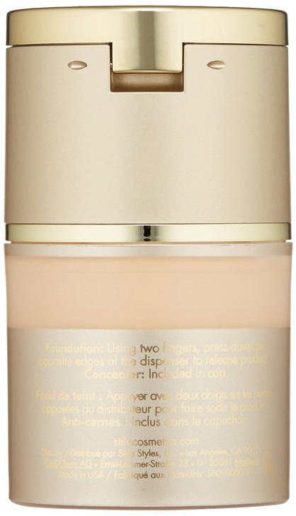 stila Stay All Day Foundation & Concealer, 01 Bare, 1 Count