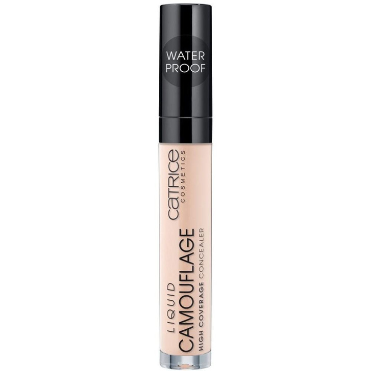 Catrice Liquid Camouflage Concealer (010 Porcelain) - Ultra Long Lasting Concealer for Optimal Coverage, Waterproof