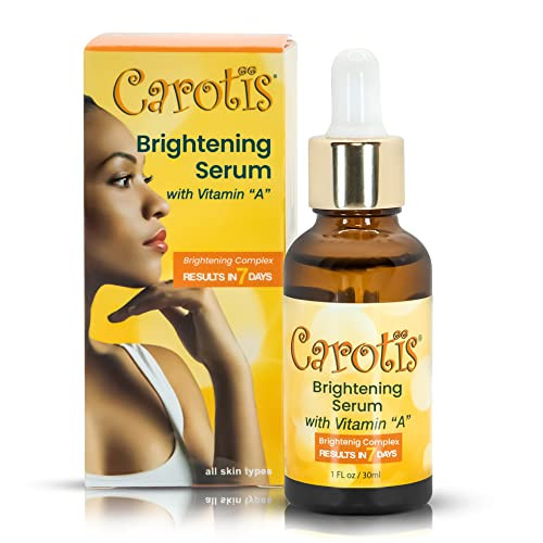 CAROTÏS, Skin Brightening Serum | 1 fl oz / 30 ml | Helps to Remove Dark Circles, Wrinkles & Spots, with Carrot Oil and Vitamin A