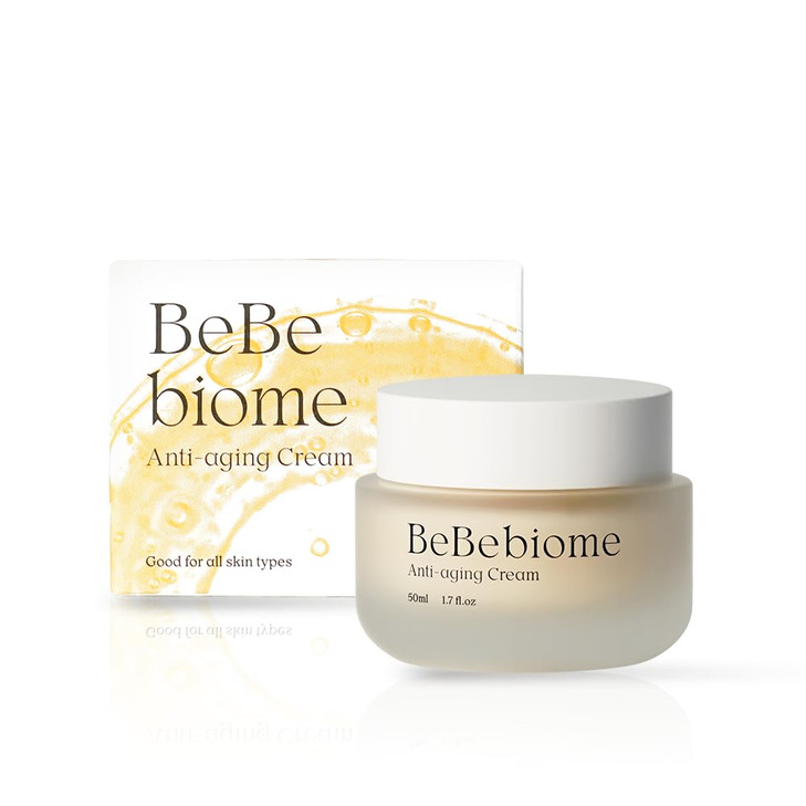 BeBebiome Revitalizing Cream (50ml / 1.7 Fl oz) Rich Texture, Skin Firning, Smoothing Fine Lines, Deep Moisturizer, Soothing, Postbiotics Skincare, N