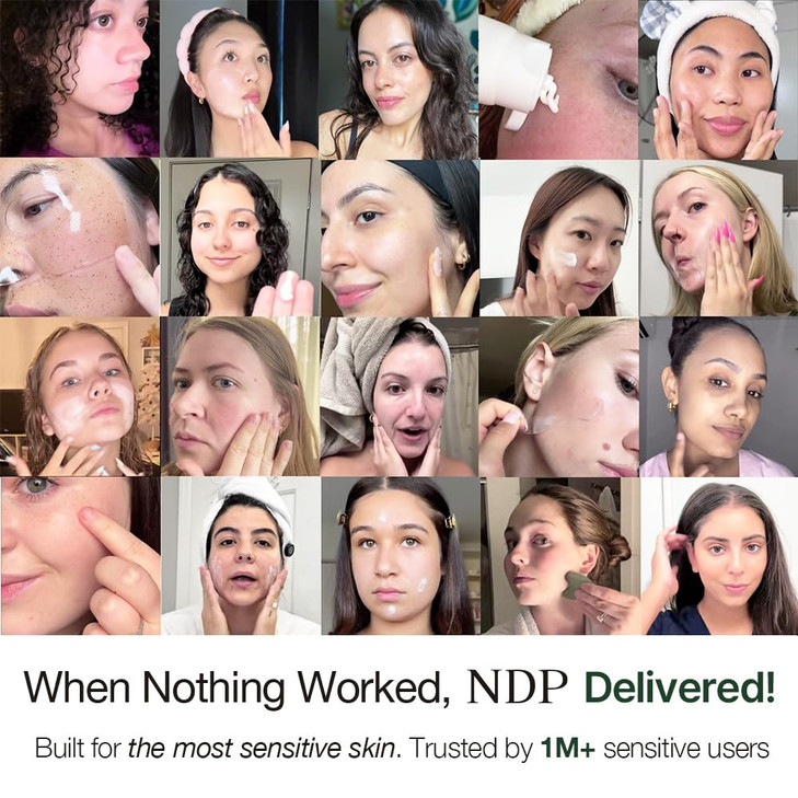 NATURAL DERMA PROJECT Green Caper Deep Hydration Cream (80ml / 2.70 Fl oz) Calming, Soothing, Panthenol, Hydrating for Sensitive and Dry Skin, Face M