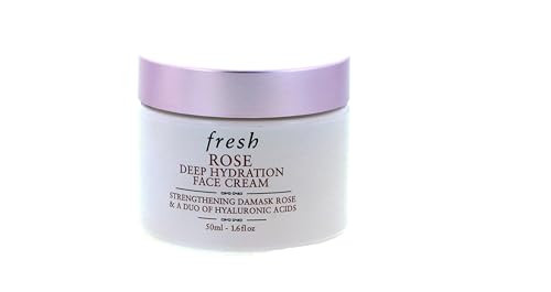 Fresh Rose Deep Hydration Strengthening Face Cream, 1.6 Ounce
