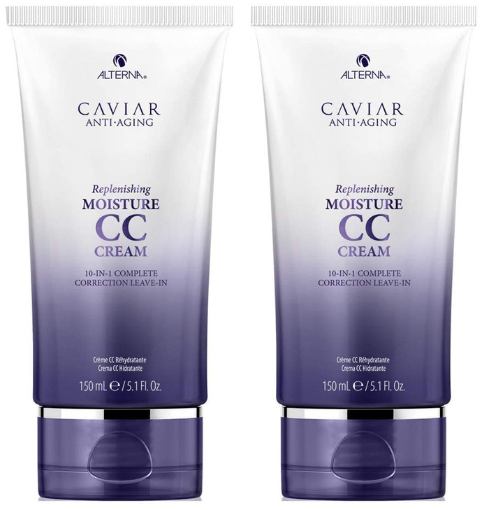 Alterna CAVIAR Anti-Aging Replenishing Moisture CC Cream, 5.1 oz (2 pack)