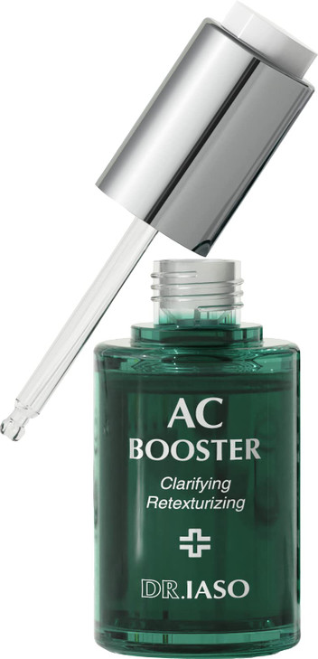 Dr. IASO AC BOOSTER | Skin Concerns About Clogged Pores and Blackheads, Treat Acne-Prone Skin, Soothes and Clarifies Troubled Skin, Korean Skin Care,