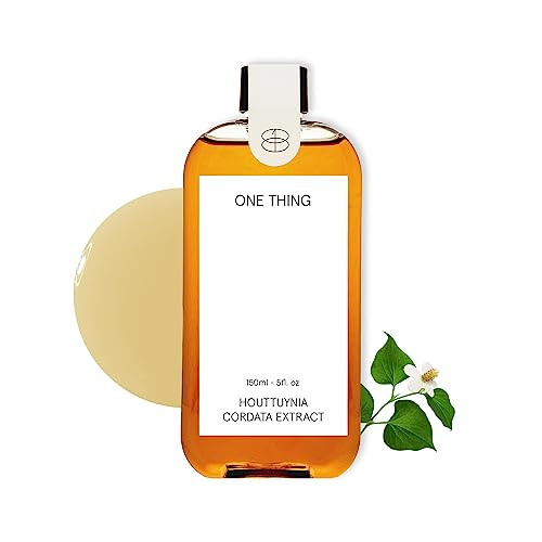 ONE THING Houttuynia Cordata Heartleaf Extract Toner 5.07 Fl Oz | Soothing Calming Hydrating Purifying Daily Facial Extracto, Oily Acne Prone Skin, R
