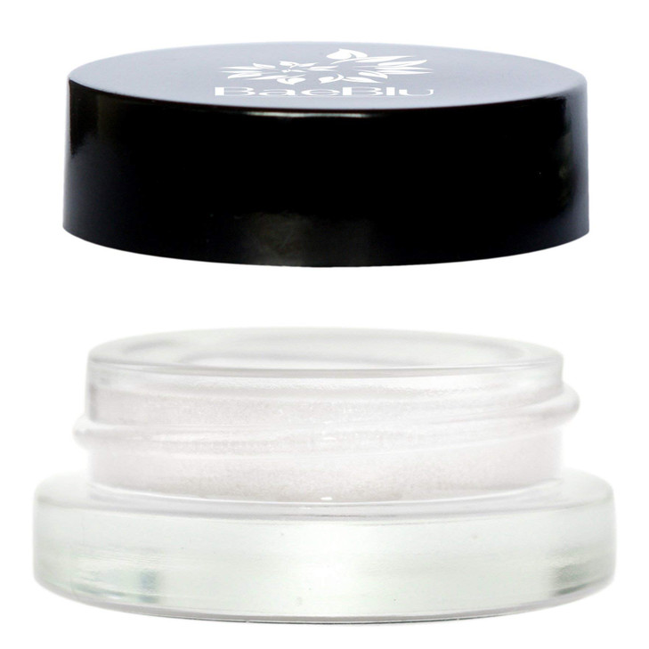 BaeBlu Organic Shimmer Highlighting Cream, for Eyes or Cheeks, 100% Natural, Platinum
