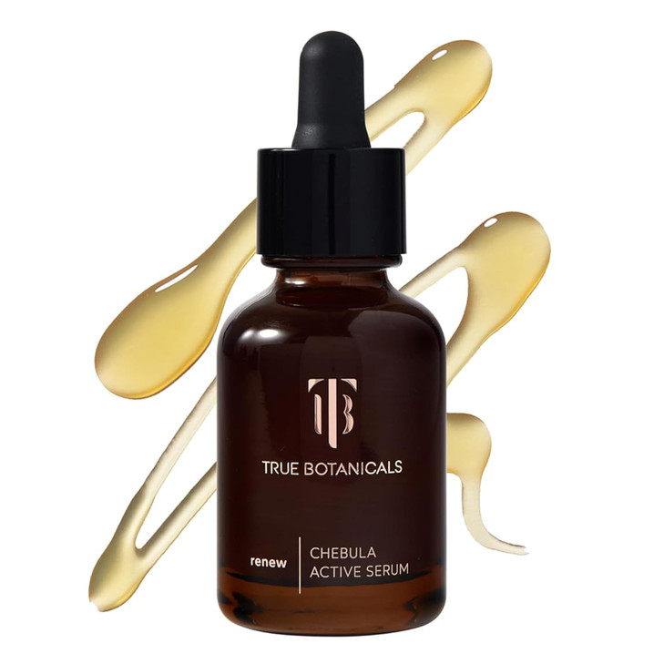 True Botanicals Chebula Active Serum | Anti-Aging Face Serum | Reduces Appearance of Fine Lines & Wrinkles | Optimizes Skin Collagen Levels | Dermato