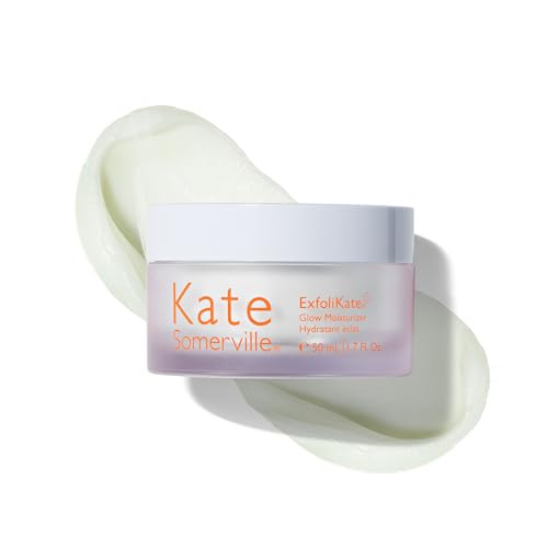 Kate Somerville ExfoliKate Glow Moisturizer  Clinically Formulated Daily Face Cream, Gently Exfoliates and Hydrates, 1.7 Fl Oz