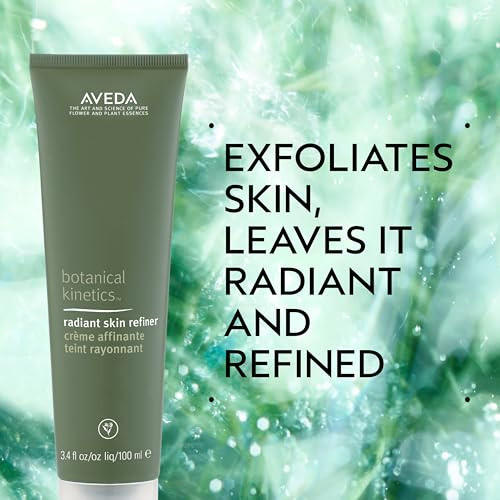 Aveda Botanical Kinetics Radiant Skin Refiner | Clay-Based Facial Scrub | Exfoliates & Energizes Skin | with Tourmaline, 3.4 Fl Oz