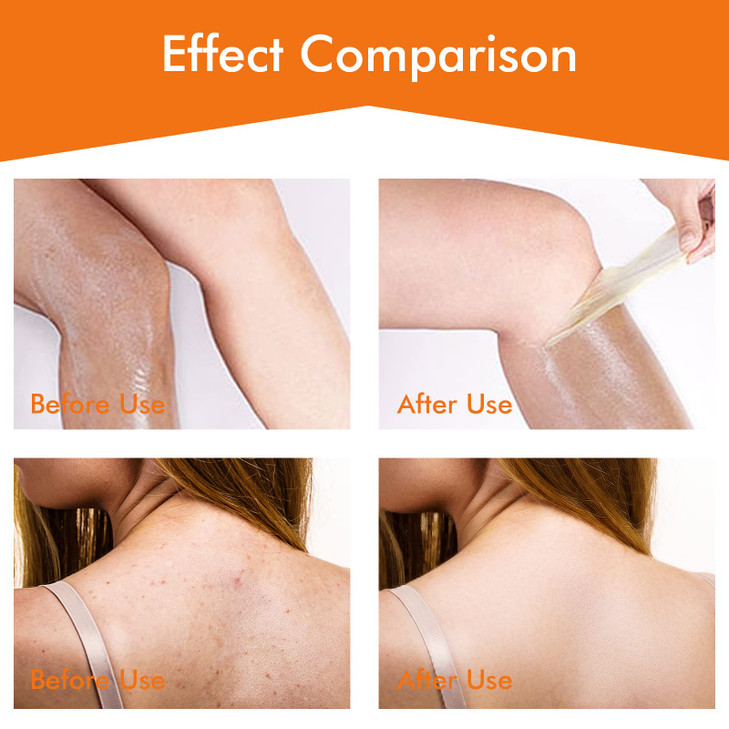 YAFUSIPE Peel Off Face Mask Vitamin C Peel Off Masks, Blackhead Mask Orange Peeling Lotion Exfoliating Blackhead Remover Poreless Deep Cleanse Purify