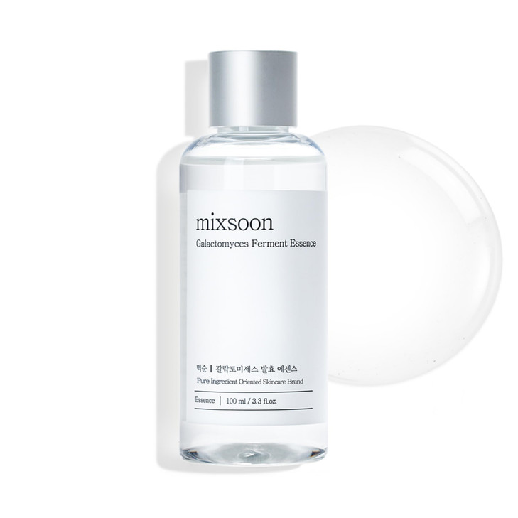 mixsoon Galactomyces Ferment Essence - Deep Moisture, Tone Clarifying Essence to Smooth Skin for Dull, Uneven Skin - Korean Skincare for Glass Skin -