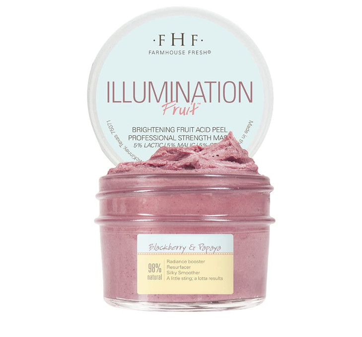 FarmHouse Fresh Fruit Face Mask  Glow-Boosting Exfoliant with Fruit Acids, 3 fl. oz.