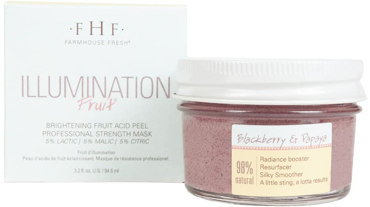 FarmHouse Fresh Fruit Face Mask  Glow-Boosting Exfoliant with Fruit Acids, 3 fl. oz.